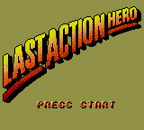 Last Action Hero Title Screen